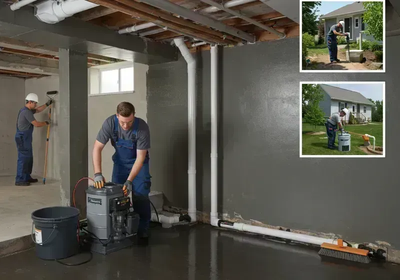 Basement Waterproofing and Flood Prevention process in Florissant, MO